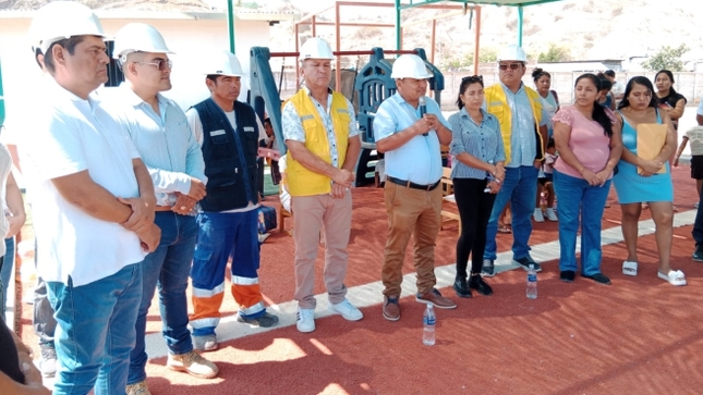 Foto Se hace realidad la construcción de la I.E. Divino Niño en Canoas de Punta Sal