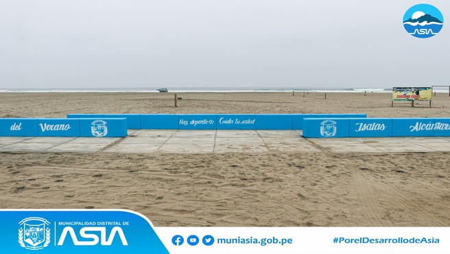 Seguimos mejorando el ornato de nuestro Distrito, actualmente se ha realizado el pintado en los muros de contención del malecón de las playas Pasamayito y Rosario de Asia, luciendo totalmente renovadas.
¡Ven y visita nuestras playas !
#MunicipalidadDistritalDeAsia
#PorelDesarrollodeAsia
#IsaiasAlcantaraAlcaldedeAsia
