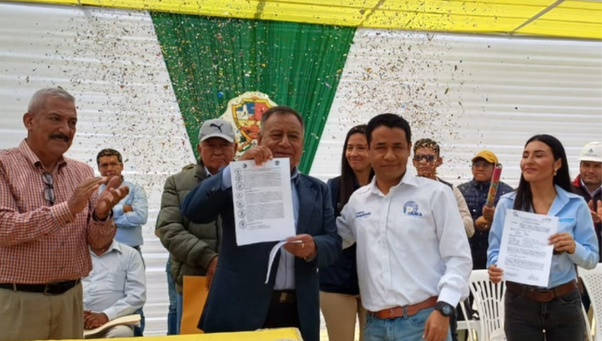 Entrega de Terreno para Obra
