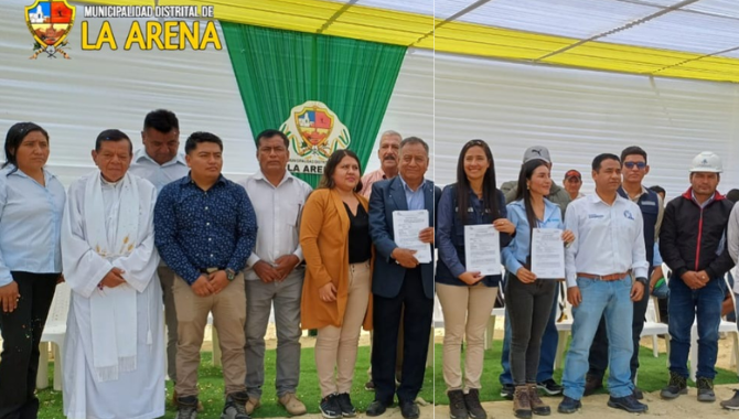 Entrega de Terreno para Obra