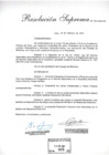 Vista preliminar de documento Resolución Suprema N° 0026-2019-RE