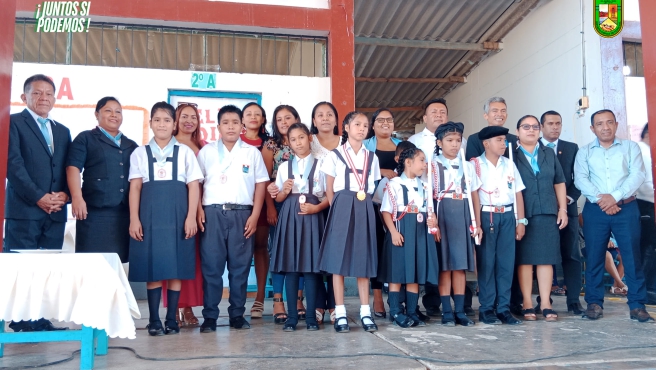 Foto Regidores participan de juramentación de brigadas de aula en la I.E. José Olaya