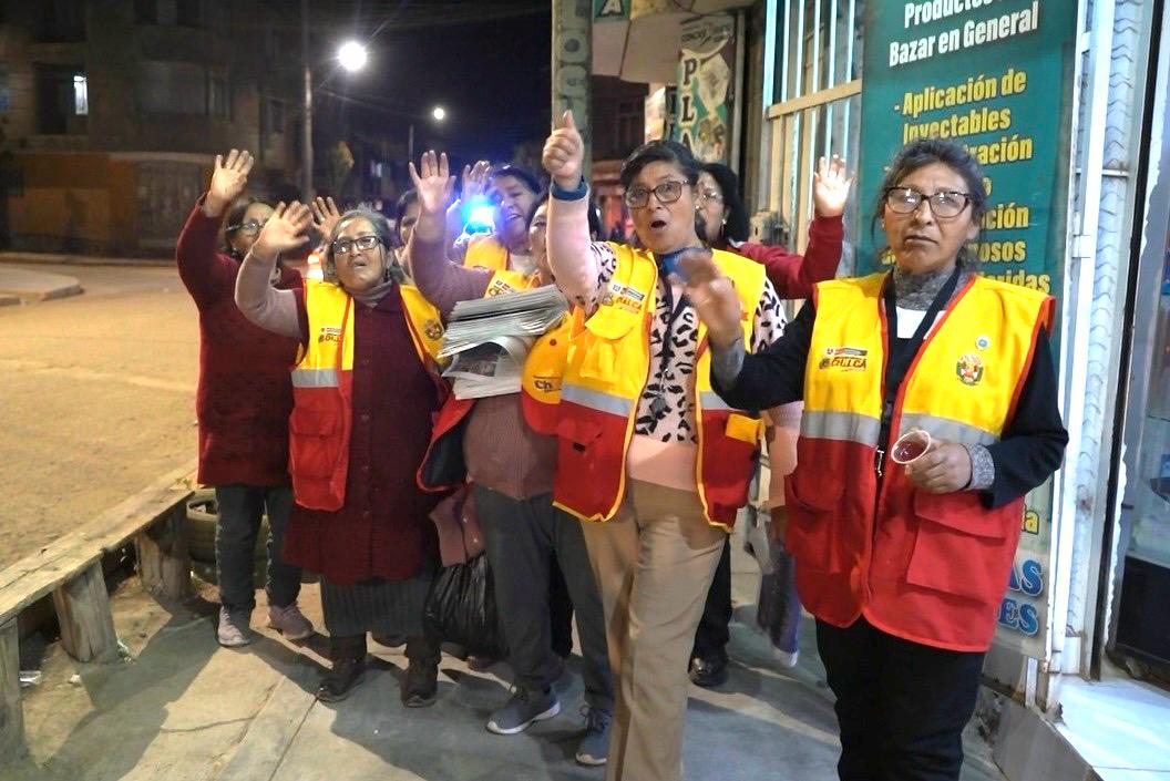 Electrocentro instala moderna iluminación en 25 cuadras del distrito de Chilca