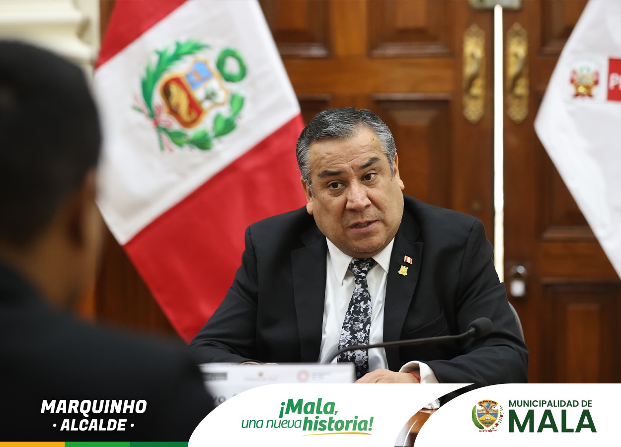 Importante Reunión con el Presidente del Consejo de Ministros en Propósito de Mediación en el Proyecto del Intercambio Vial de Bujama