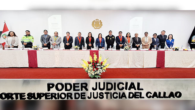 Autoridades y sociedad civil participaron en la Primera Mesa de Trabajo por la Eficiencia y Eficacia en la Administración de Justicia