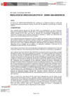 Vista preliminar de documento Resolución Directoral Ejecutiva