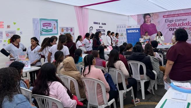 Hospital San Bartolomé busca que el mayor número de gestantes acudan a sus controles prenatales