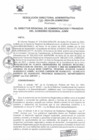 Vista preliminar de documento RESOLUCION DIRECTORAL ADMINISTRATIVA 716