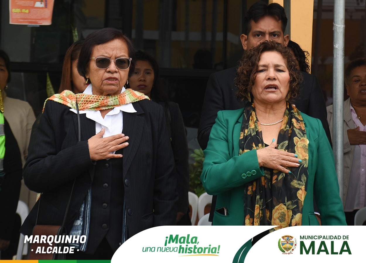 Izamiento del Pabellón Nacional por el 93° Aniversario de la Educación Inicial