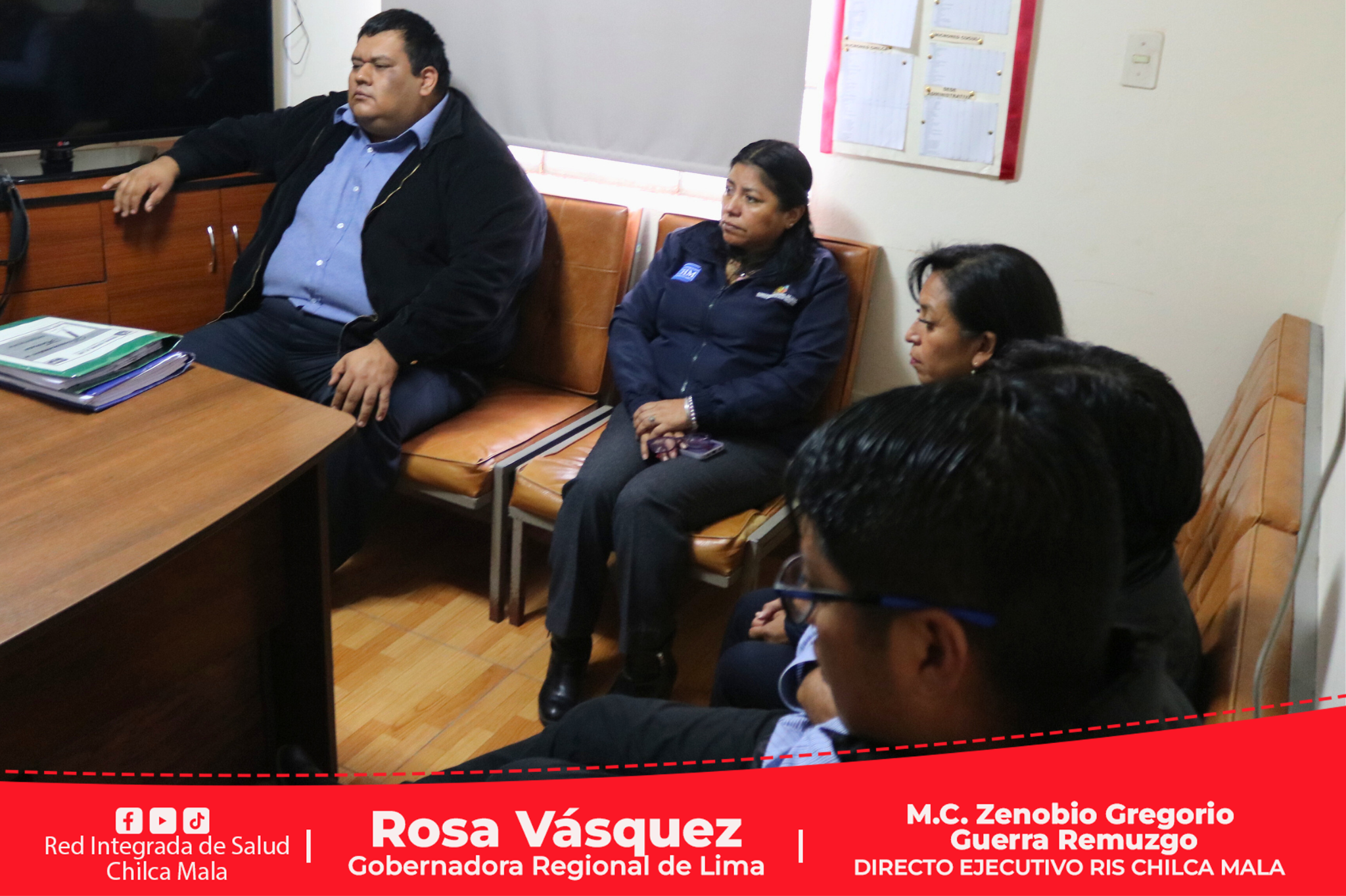 Director Ejecutivo de la RIS Chilca Mala sostiene reunión de trabajo para unificar lineamientos de gestión.