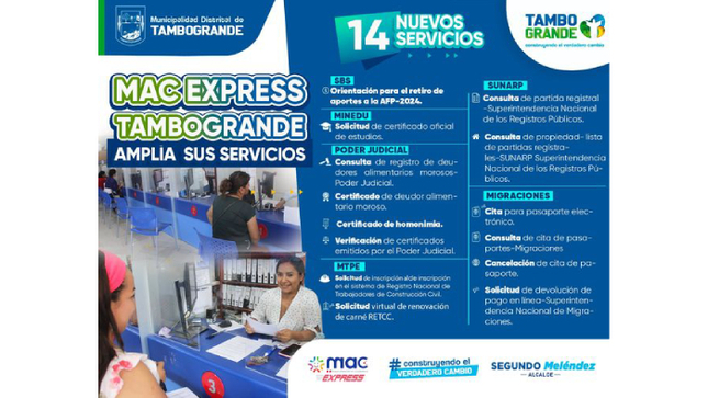 𝐌𝐀𝐂 𝐄𝐗𝐏𝐑𝐄𝐒𝐒 𝐓𝐀𝐌𝐁𝐎𝐆𝐑𝐀𝐍𝐃𝐄 𝐀𝐏𝐄𝐑𝐓𝐔𝐑𝐀 𝟏𝟒 𝐍𝐔𝐄𝐕𝐎𝐒 𝐒𝐄𝐑𝐕𝐈𝐂𝐈𝐎𝐒