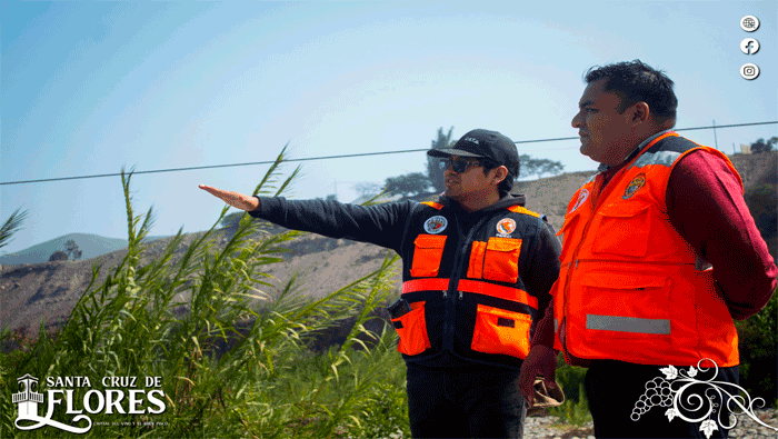 supervisan importantes avances en la prevención de desbordes del Río Mala