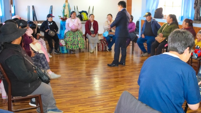 Municipalidad Provincial en alianza con el Ministerio de la Mujer inician taller "Construyendo hogares felices"