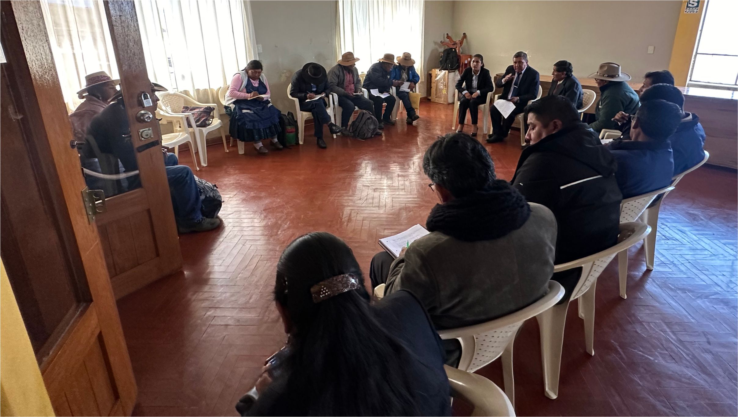 Fotos de la reunión