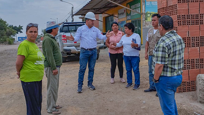La GEVCS acudió de manera inmediata al llamado de la población en el sector La Unión distrito de Pomalca
