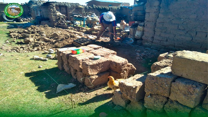 Asistencias Técnica en Construcción de Galpón de Gallinas