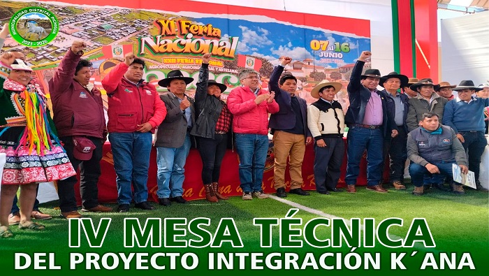 IV Mesa Técnica del Proyecto Integración Kana