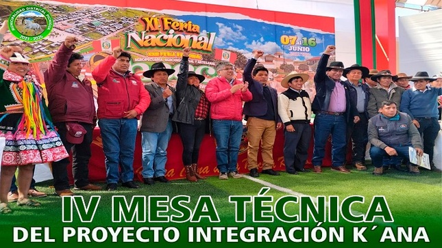 IV Mesa Técnica del Proyecto Integración Kana