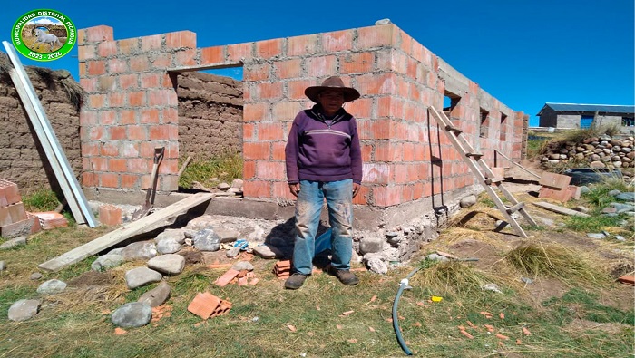 Construcción de Biohuertos del proyecto Seguridad Alimentaria