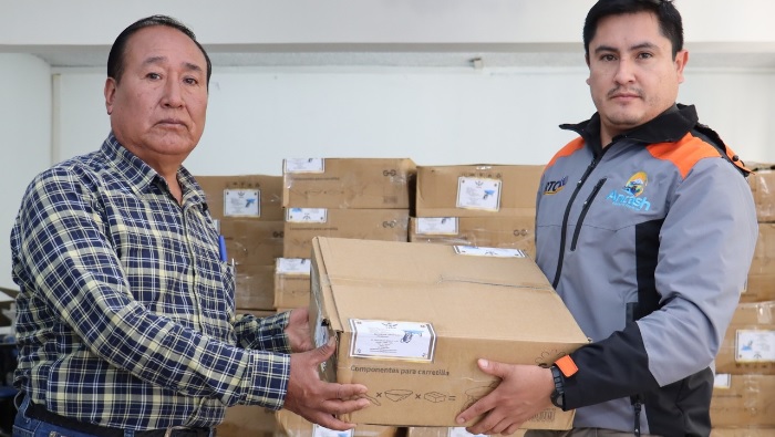Imagen de entrega de kits