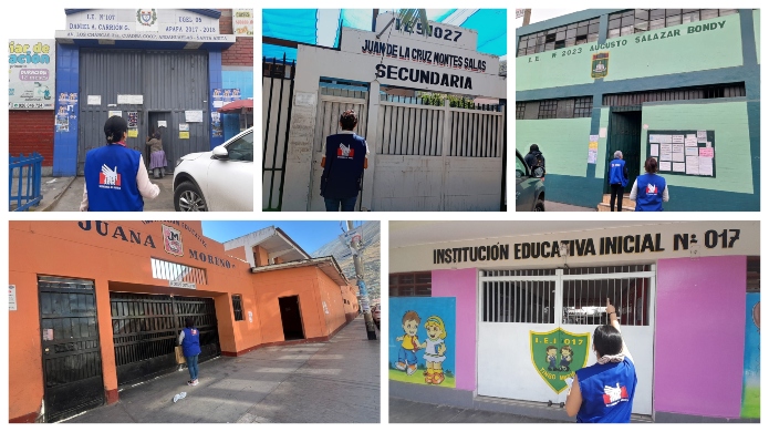 En el caso de la región Loreto, 7 Ugel brindaron información a nuestra institución, encontrándose lo siguiente: la Ugel Alto Amazonas informó que todas sus escuelas públicas se sumaron al paro, mientras que Datem del Marañón reportó esta situación en el 95 % de sus escuelas públicas en área urbana y 5 %, del área rural; mientras que en Contamana el 90 % de sus instituciones educativas públicas acataron la medida de fuerza.