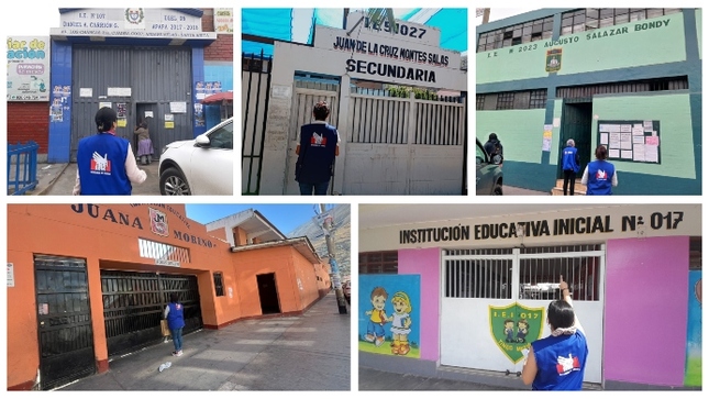 En el caso de la región Loreto, 7 Ugel brindaron información a nuestra institución, encontrándose lo siguiente: la Ugel Alto Amazonas informó que todas sus escuelas públicas se sumaron al paro, mientras que Datem del Marañón reportó esta situación en el 95 % de sus escuelas públicas en área urbana y 5 %, del área rural; mientras que en Contamana el 90 % de sus instituciones educativas públicas acataron la medida de fuerza.