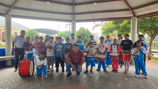 Banda Rítmica en Acción 