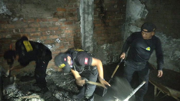 Serenazgo apago incendio en Nepeña 