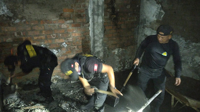 Serenazgo apago incendio en Nepeña 