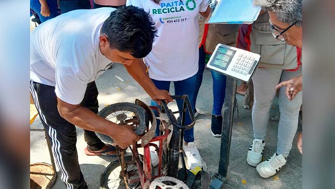 Más de dos toneladas de reciclaje se recolectaron en Pueblo Nuevo
