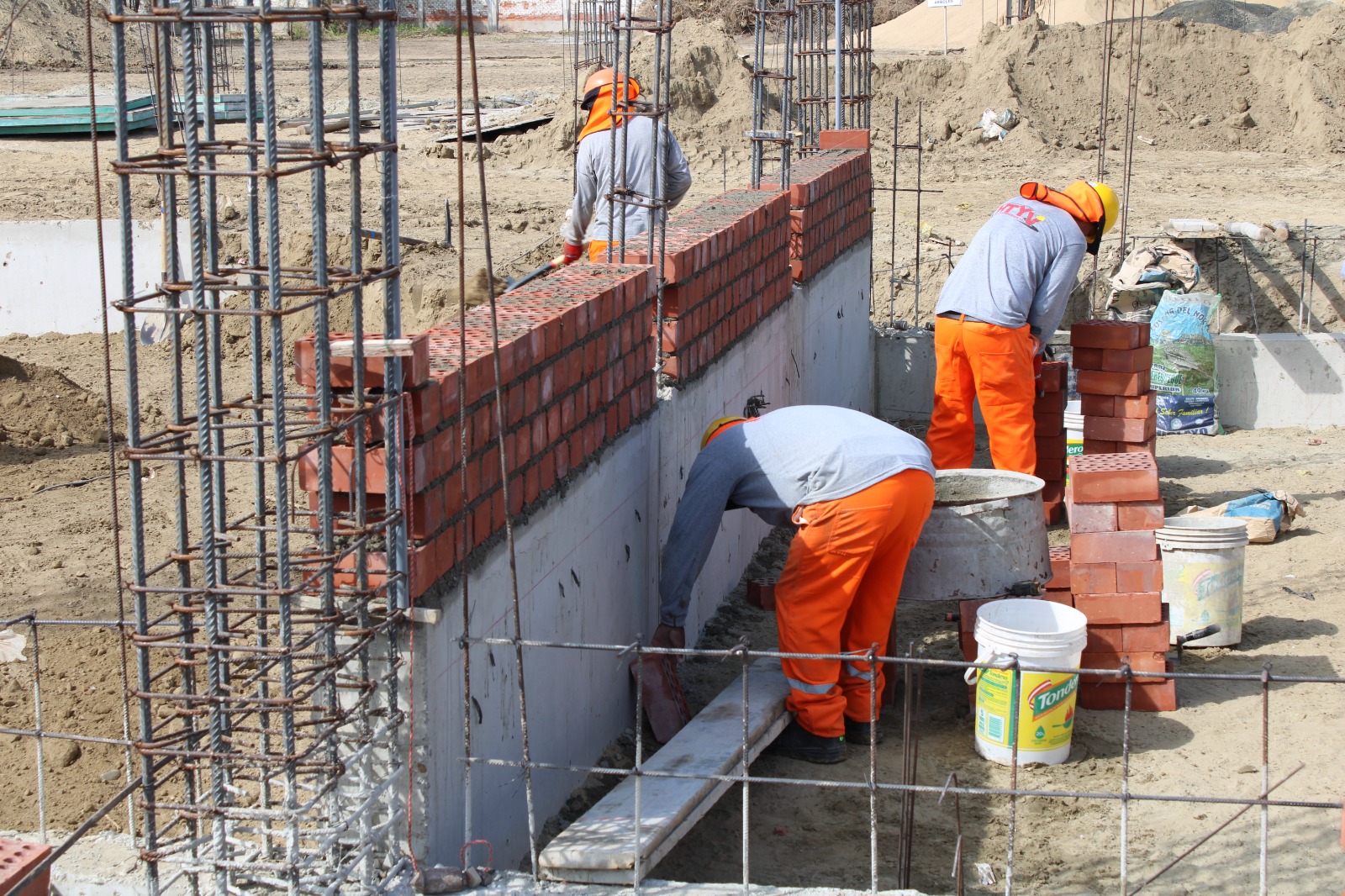 Avance de obras IESTP Yarleque - Catacaos
