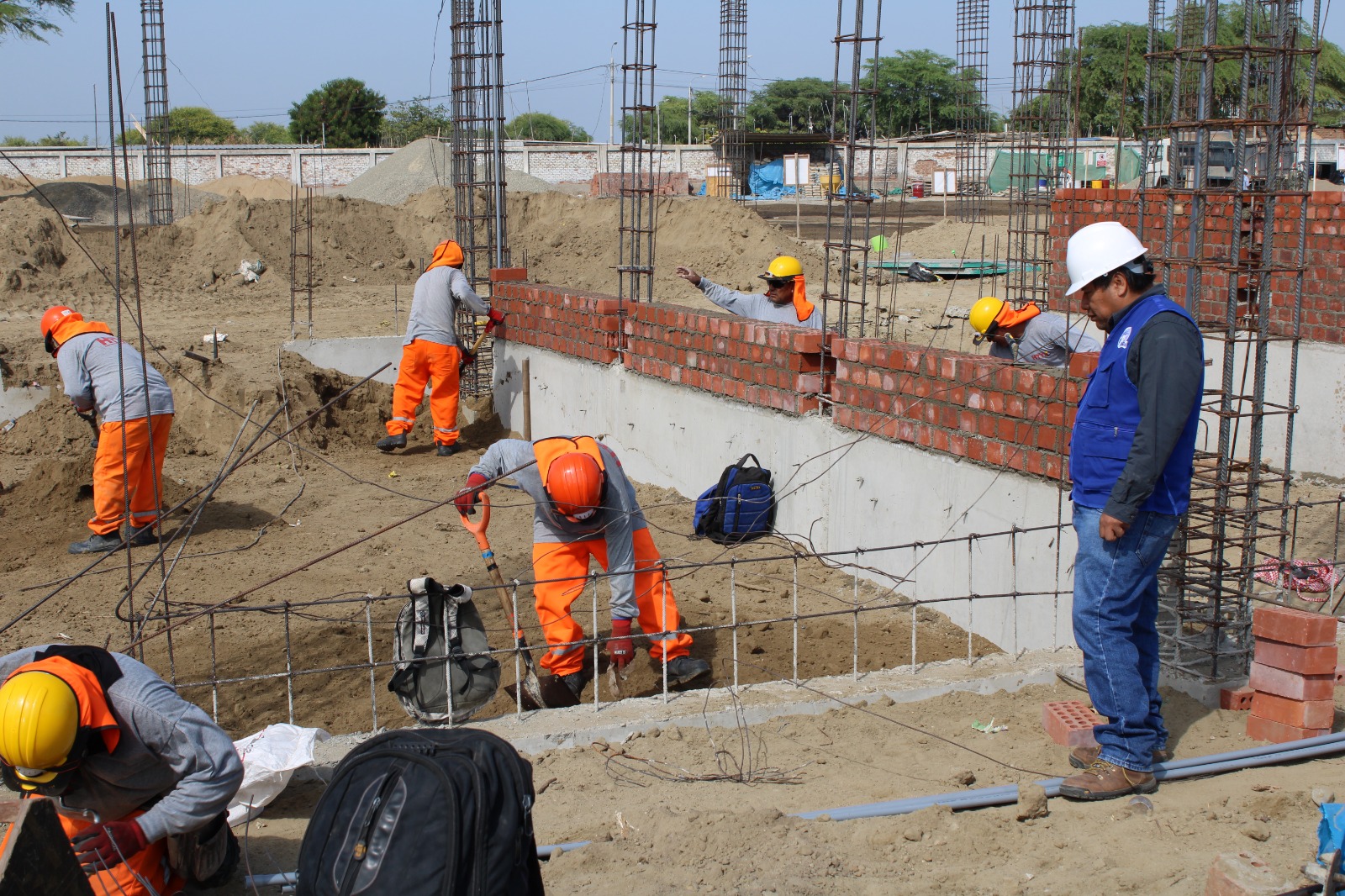 Avance de obras IESTP Manuel Yarleque - Catacaos