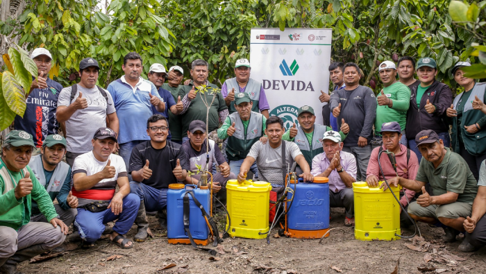 San Martín: Devida impulsa control de plagas en más de 3500 familias cacaoteras