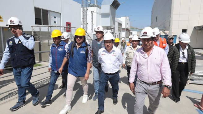 Áncash: ministro César Vásquez inspeccionó avances en la construcción del nuevo Hospital de Huarmey