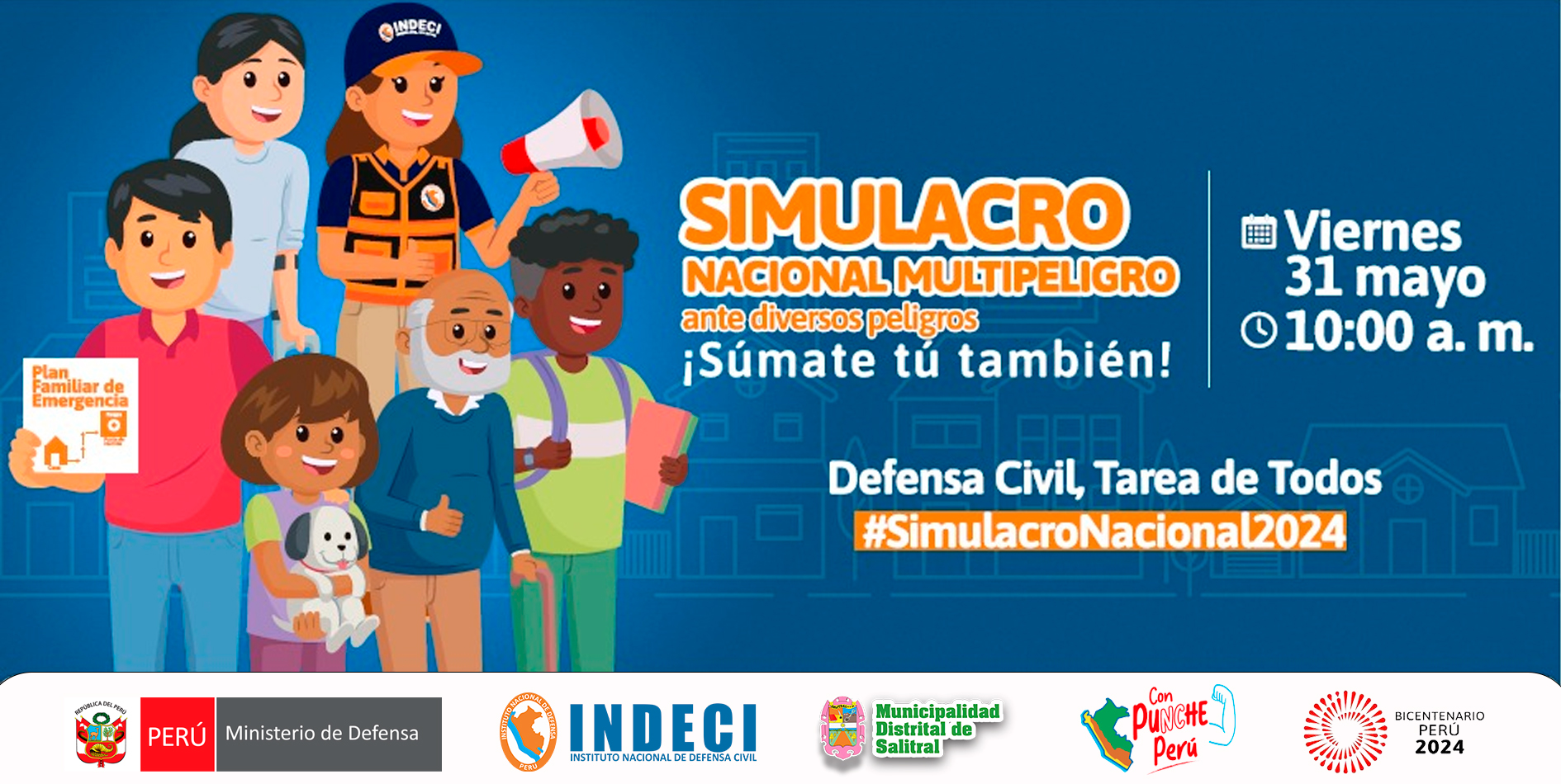 Simulagro Nacional Multipeligro 2024