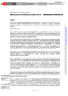Vista preliminar de documento  Resolución Directoral Ejecutiva