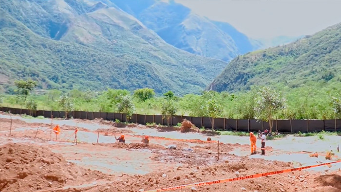 Construcción de la infraestructura de valorización de residuos sólidos municipales en el sector de Tiobamba
