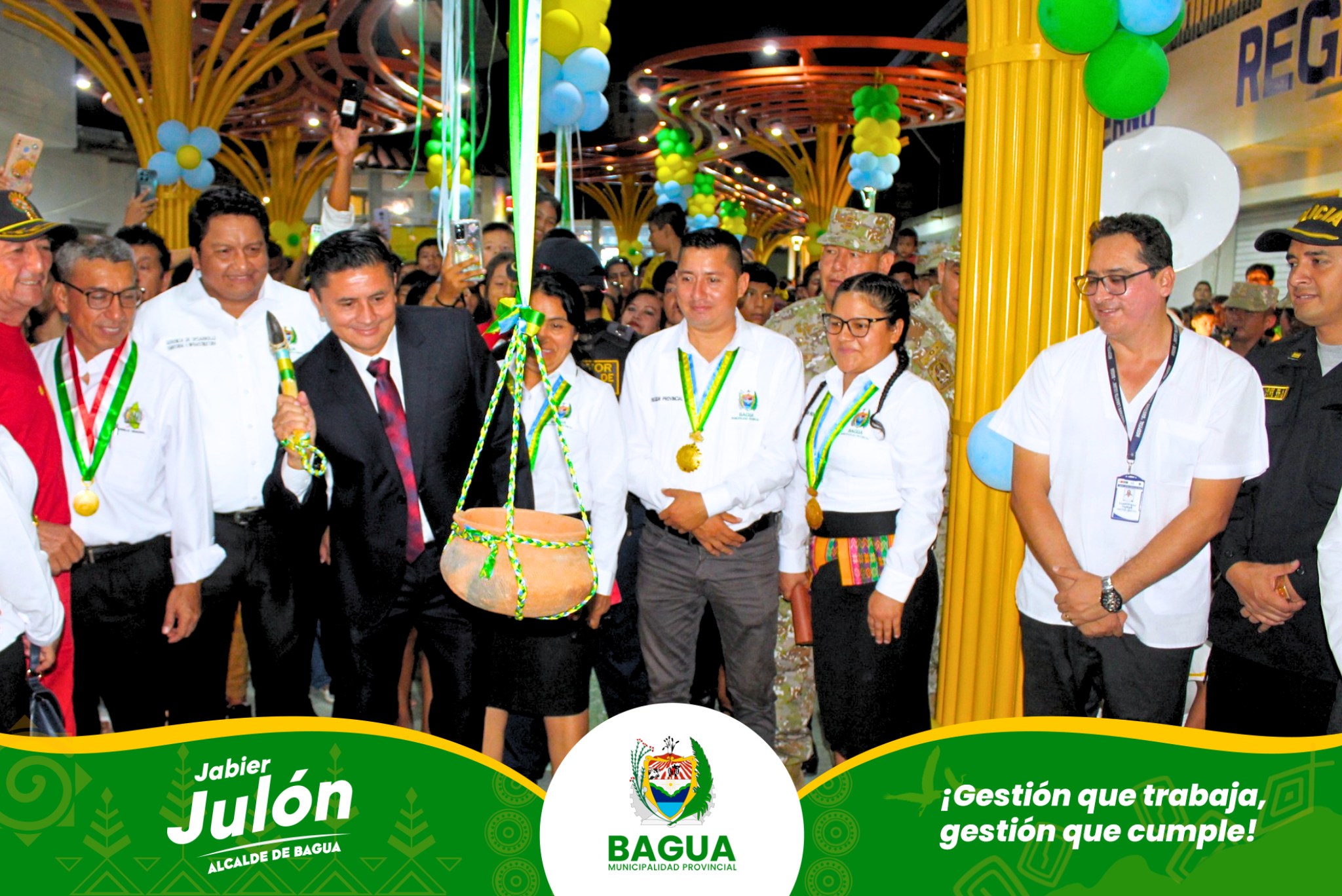 Foto Inauguración del Pasaje Cultural de Bagua