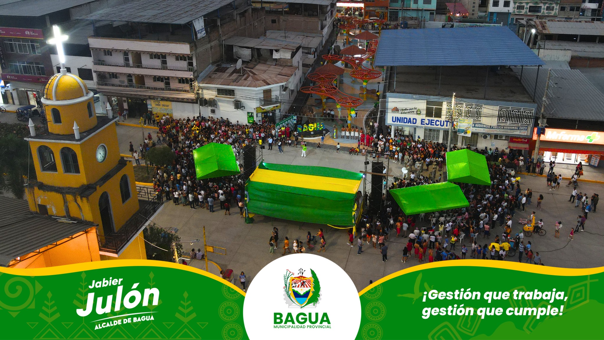 Inauguración del Pasaje Cultural de Bagua 4