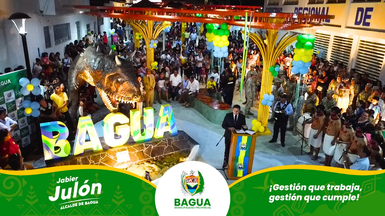 Inauguración del Pasaje Cultural de Bagua 5