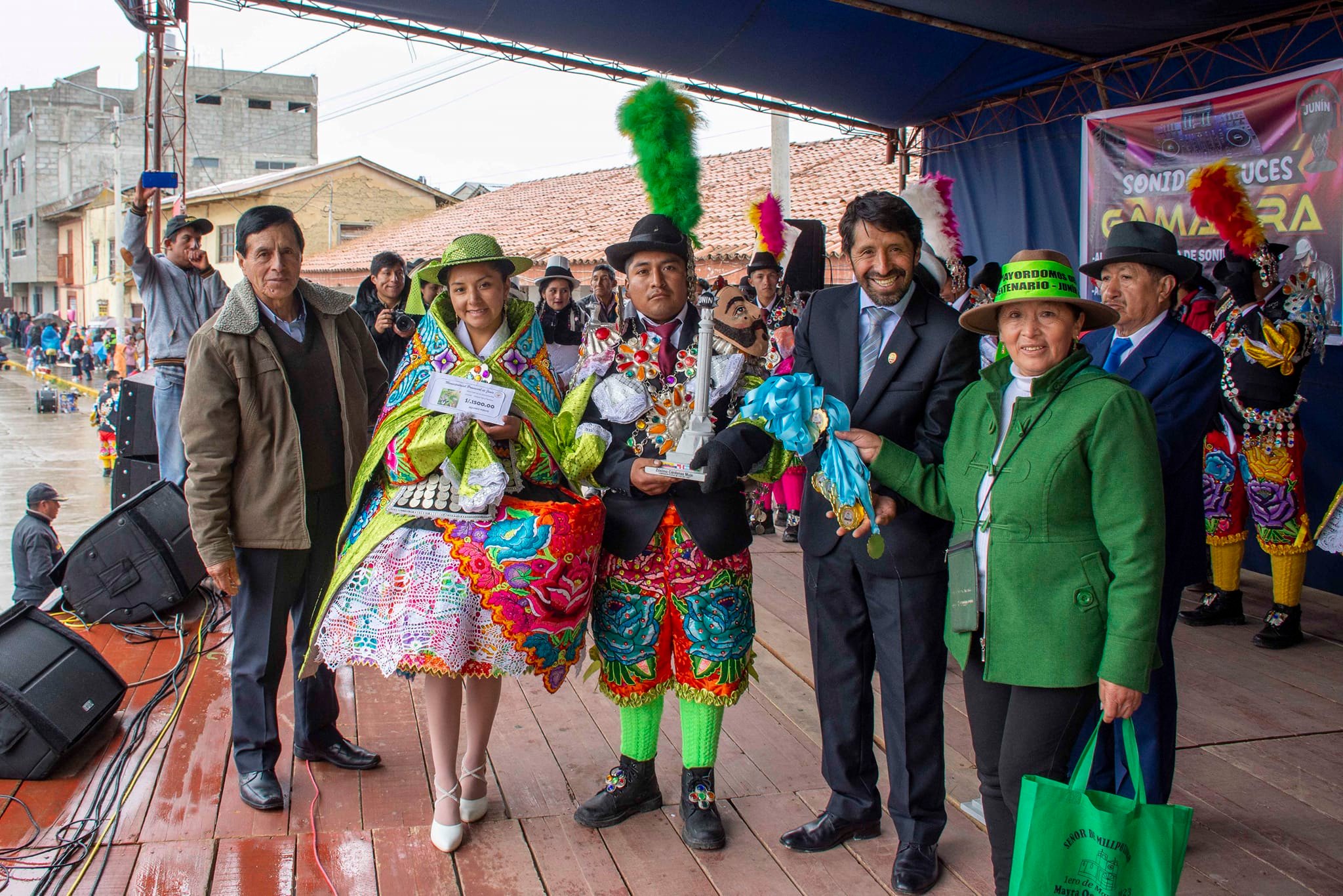 foto premiación chonguino. 