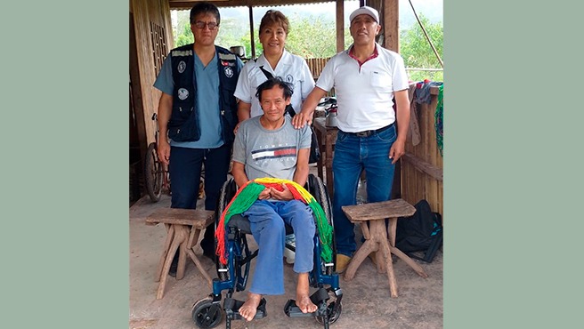 Instituto Nacional de Rehabilitación brindó atención especializada en las regiones de Puno y Pasco