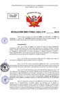 Vista preliminar de documento Resolucion Directoral N° 003454-2024