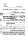 Vista preliminar de documento Resolucion Directoral N° 003465-2024