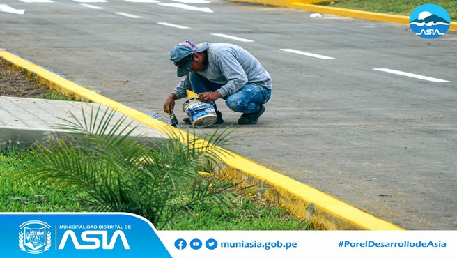  Muy pronto, los vecinos del anexo Santa Rosa de Asia disfrutarán de comodidad, seguridad peatonal y transitabilidad vehícular, gracias a la construcción de pistas y veredas que ejecuta la Municipalidad Distrital de Asia liderado por nuestro alcalde Isaías Alcántara Malásquez.
¡Seguimos trabajando por el Desarrollo de Nuestro Distrito! 
#MunicipalidadDistritalDeAsia 
#PorelDesarrollodeAsia
#IsaiasAlcantaraAlcaldedeAsia