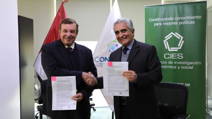 CIES y CONCYTEC firman convenio para promover actividades de investigación y diálogo interdisciplinario