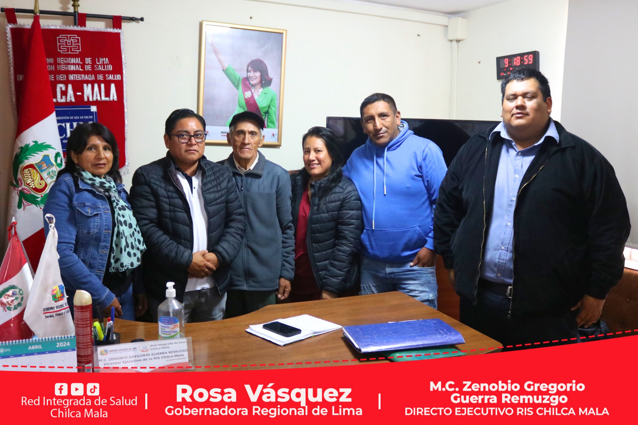 Director Ejecutivo se reúne con personal asistencial de Viscas
