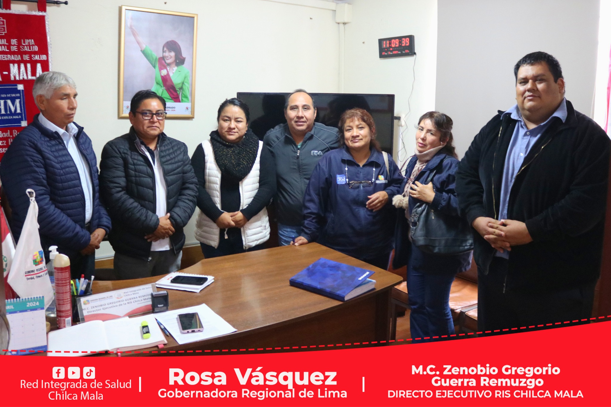 Se llevó a cabo reunión con el Sindicato de Profesionales Técnicos Asistenciales de la RIS Chilca Mala.