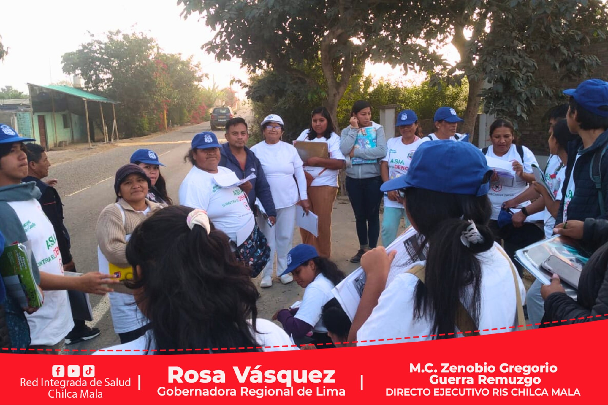 Continua el empadronamiento de viviendas para prevenir el dengue en el distrito de Asia