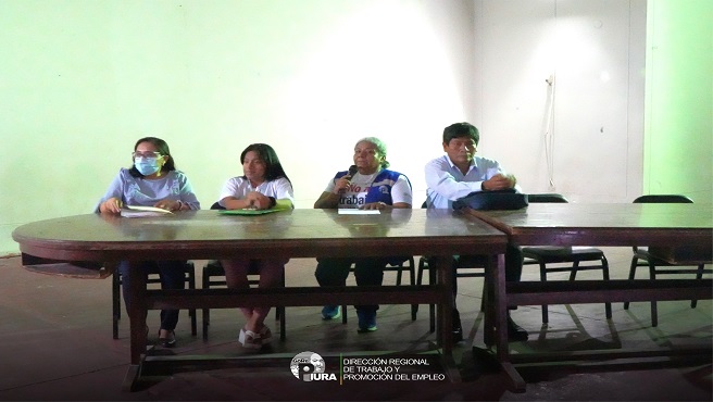 DRTPE Piura realizó un conversatorio en Sechura sobre Trabajo Infantil